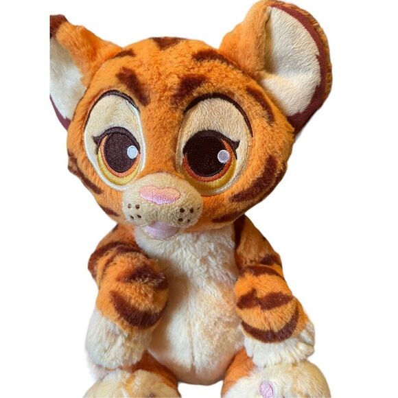 Disney Parks Aladdin Rajah Tiger Cub Wildlife Plush Animal Toys - Picture 3 of 9